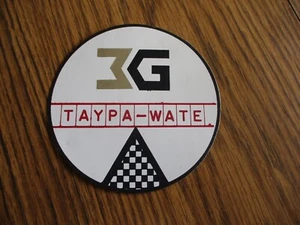 3G TAYPA WATE ROUND STICKER AUTOMOTIVE WHEEL WEIGHT - Picture 1 of 2