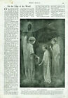Antique Illustrated Print Lifes Prologue By G King & Guardian Angel W Frost 1913