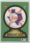 1988 Fleer Team Stickers Inserts Texas Rangers Team