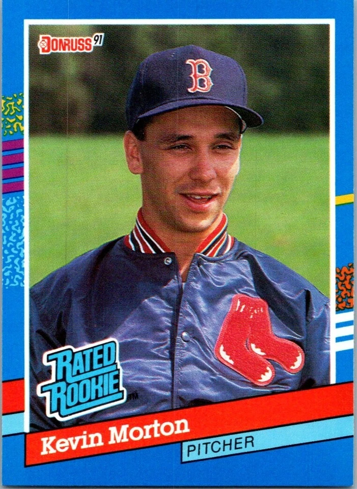 1991 Donruss - Rated Rookie Kevin Morton #37  - Image 1 of 1