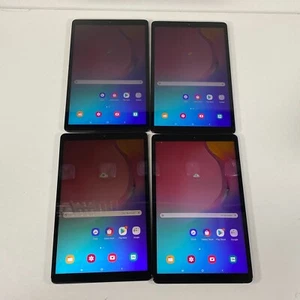 Joblot 4x Samsung Tab A 10.1 2019 32GB Black Wi-Fi Only Tablet - Grade F - Afbeelding 1 van 17