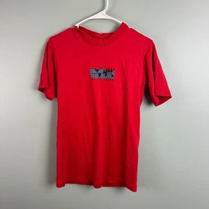 Gotcha Surf Skate Brand 90s Vintage Red Globe Earth Youth XL Single Stitch 1991 - Picture 1 of 12