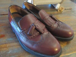 Dockers Mens Sinclair Leather Dress Casual Tassel Slip-on Comfort Loafer Shoe 9M - Picture 1 of 6
