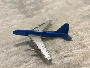 VINTAGE ORIGINAL TOOTSIETOY 6" DIECAST BOEING 707 TOY PLANE Missing Tire --6513 - Picture 1 of 8