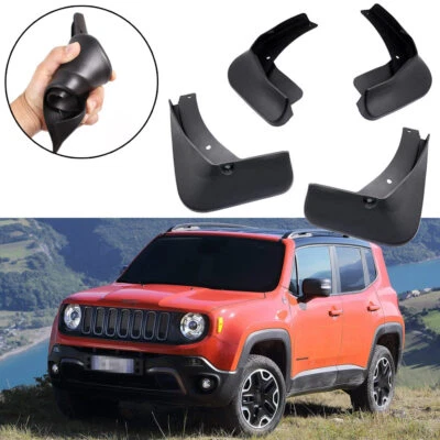 Guardabarros de coche guardabarros protector contra salpicaduras guardabarros para Jeep Renegade 2015-2022 Foto 1 de 4