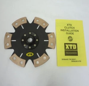 XTD STAGE 4 RACING CERAMIC SOLID CLUTCH DISC FITS HYUNDAI MITSUBISHI - Picture 1 of 1