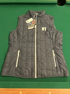 Cutter Buck Vest Men Extra Large Full Zip Packable PrimaLoft Insulated Logo NWT - Picture 1 of 15