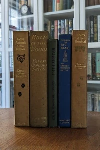 Vintage Book Set: 5x Ernest Thompson Seton (Early 1900s) - Bild 1 von 19