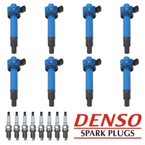 High Performance Ignition Coil & Denso Platinum Spark Plug For Lexus Toyota - Picture 1 of 7