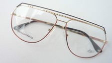 Occhiali Stravaganti Pilotbrille 70er Oversize Versione Metallo Telaio Vintage