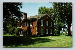 Postkarte Plum Grove Home Robert Lucas Erster Territorialgouverneur Iowa - Bild 1 von 2