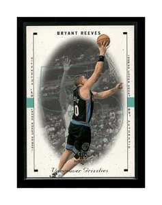 1998-99 SP Authentic Vancouver Grizzlies Basketball Card #87 Bryant Reeves - Picture 1 of 2