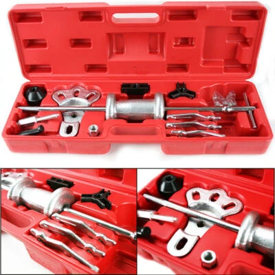 XtremepowerUS Slide Hammer Axle Jaw Puller Tool Kit 8 Way Internal External - Image 1 of 4