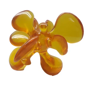Scultura ameba acrilica arancione Jonathan Adler *LEGGI* - Foto 1 di 8
