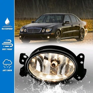 Pair Bumper Fog Lights 2007+ For Mercedes Benz Clear Lens Replacement Lamp. - Picture 1 of 3