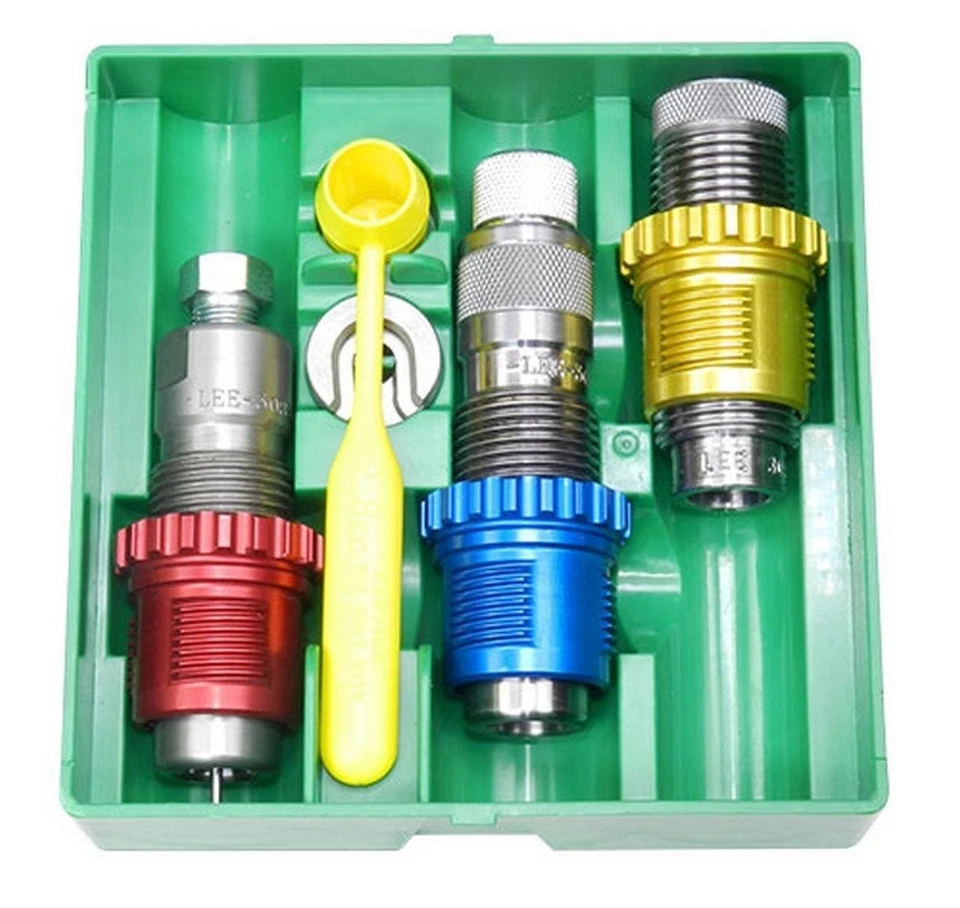 Lee Breech Lock 3-Die Set For 223 Remington With Universal Shell Holder - 91932 - Image 1 of 1