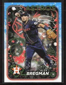 Alex Bregman 2024 Topps Holiday #H49 Houston Astros - Picture 1 of 2