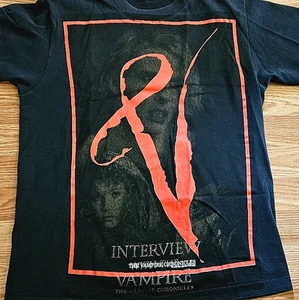 VTG 90s Interview With The Vampire Horror Movie Promo T Shirt XL Tom Cruise Pitt - Picture 1 of 10