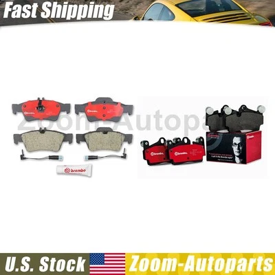 Kit de pastillas de freno delanteras traseras Brembo OE para Mercedes-Benz E350 2006 2007 2008 2009 Foto 1 de 4