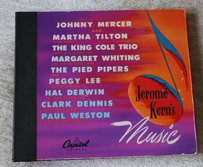 Jerome Kern's Music - Various Artists 78 RPM 4 Record 10" album CD-41  - Image 1 of 4