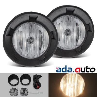 Par de luces antiniebla de repuesto para parachoques lente de humo Chevrolet Camaro 2010-2013 Foto 1 de 4