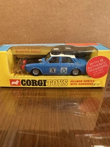 Corgi 302 Hillman Hunter In Original Box - Mint Vintage 1960s Model Z12 - Picture 1 of 16