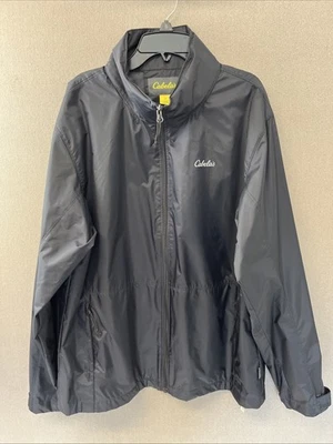 Abrigo Chaqueta Cabela's Hombre Negro Talla M Cremallera Completa Con Capucha D1208320 Foto 1 de 4