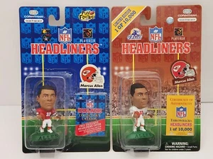 CORINTHIAN HEADLINERS Marcus Allen #32 KC Chiefs '96 Red/'97 White Unif. Set(2) - Picture 1 of 18