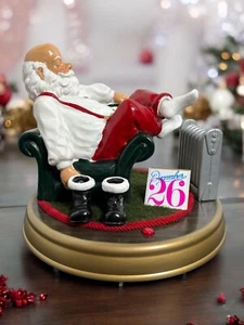 Gemmy Animado Papá Noel Relajante Día Después de Navidad Reproduce Música Movimientos Se Ilumina - Imagen 1 de 10