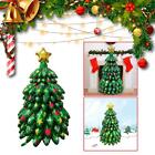 Large 4D Christmas Tree Balloon Holiday Photo Props Fireplace Decoratio F7j8