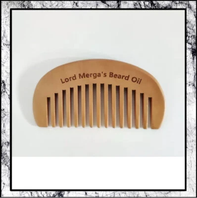Lord Merga's Beard Oil Comb