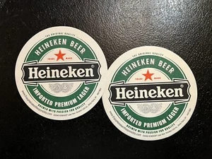 Coasters Heineken Heavy Duty 4.25”dia Open/Unused Lot of 40 - Picture 1 of 1