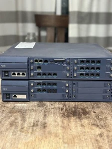 2 NEC SV8100/SV8300 CHS2U-US Univerge VOIP Phone System w/ 6 chasis 64 Hour Card - Picture 1 of 9