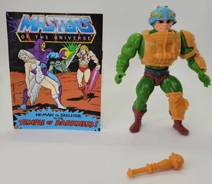 1981 Masters of the Universe Man-At-Arms figure 100% complete w/all acc & comic! - Picture 1 of 8
