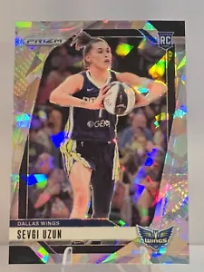 2024 Panini Prizm WNBA - Sevgi Uzun #92 Ice Prizm (RC) Dallas Wings - Picture 1 of 2
