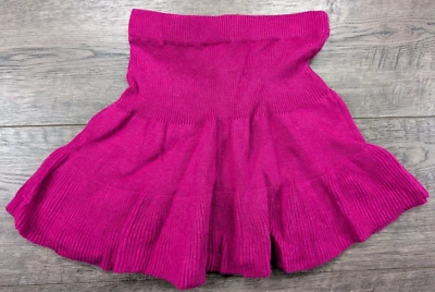 Falda tejida con volantes morados talla 2 para bebé niña Foto 1 de 3