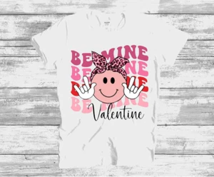 Handmade Kids Valentine Day Design T-Shirt,, Kids Cute T-Shirt - Picture 1 of 2