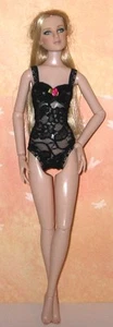 Ready2Wear schwarz transparente Spitze Teddy Dessous Outfit passt Antoinette Cami & Jon - Bild 1 von 1
