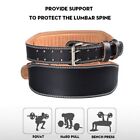 Weight Barbell Training Belt Back Support PU Leather Waist Support Belt