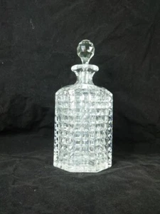 Smaller Hobnail Cut Crystal Decanter and stopper - Picture 1 of 5