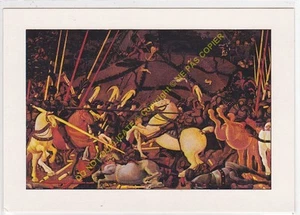 CP POSTCARD TABLEAU ART Paolo di Dono UCCELLO Bataille de San Romano - Picture 1 of 2