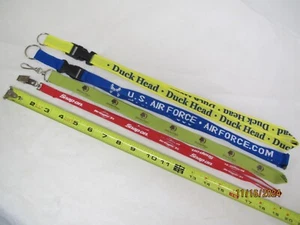 lanyard neck strap for i. d. badge lot of 4 - Picture 1 of 2