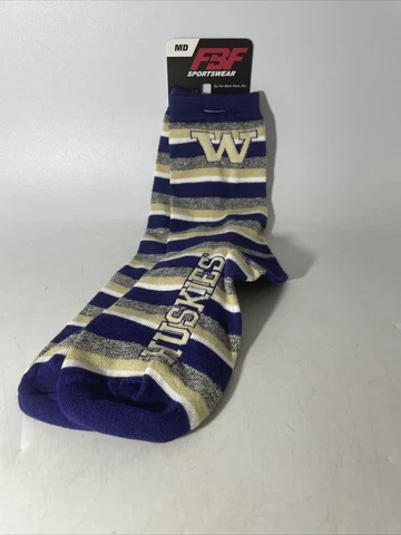 Washington Huskies NCAA Socks Medium Cover