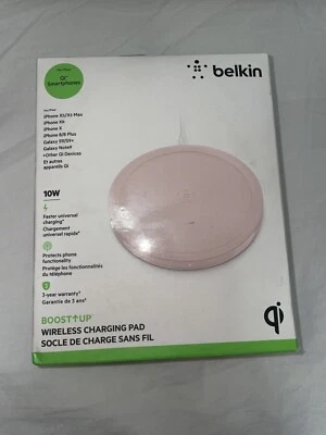 Belkin Boost Up Bold Wireless Charging Pad - Pink - Image 1 of 2