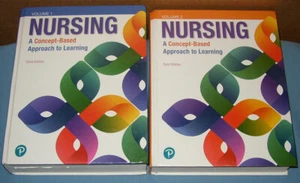 Nursing A Concept-Based Approach to Learning Pearson Volume 1 & 2 Books I & II - Foto 1 di 7