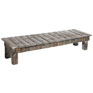 Holzsteg Tischpodest Deko-Tisch Deko Podest Sommerdeko Maritime Deko 100 x 45 cm - Bild 1 von 2