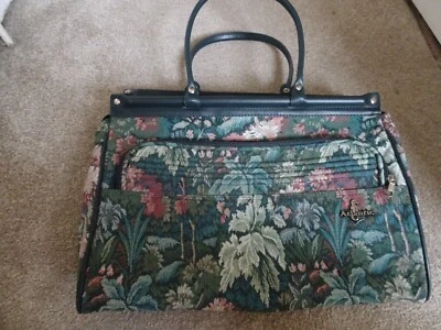 ATLANTIC LUGGAGE Tapestry Vintage Floral Oversized Luggage Weekender Bag New - Image 1 of 4
