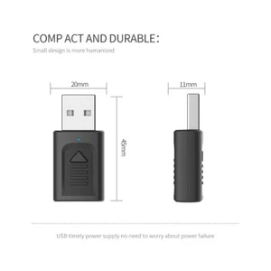 4-In-1 USB Bluetooth-kompatibler Transmitter Empfänger 5.0 TV Audio Transmitter - Bild 1 von 13