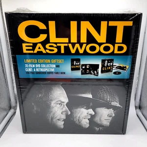 Clint Eastwood Limited Edition Gift Set 35 Films 35 Years DVD & Book NEW $150 - Picture 1 of 15