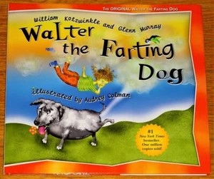 WALTER THE FARTING DOG HARDCOVER PICTURE BOOK~WILLIAM KOTZWINKLE~GLENN MURRAY - Imagen 1 de 1